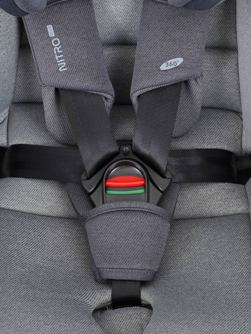 Автокресло Rant Nitro Plus isofix группа 0/1/2/3 (0-36 кг) Grey
