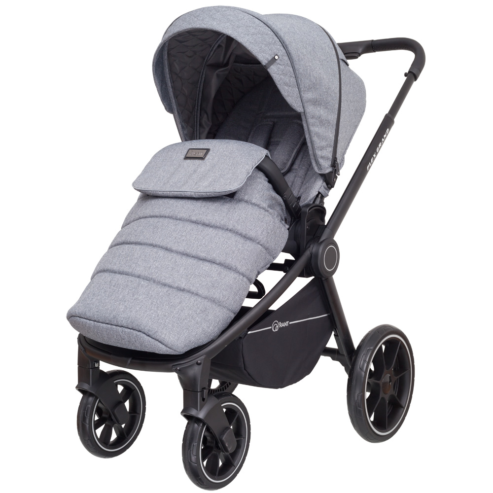 Коляска 3 в 1 Rant Flex Grand Koala Grey темно-серый
