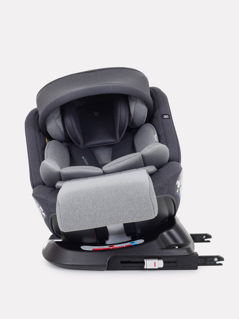 Автокресло Rant Nitro Plus isofix группа 0/1/2/3 (0-36 кг) Grey