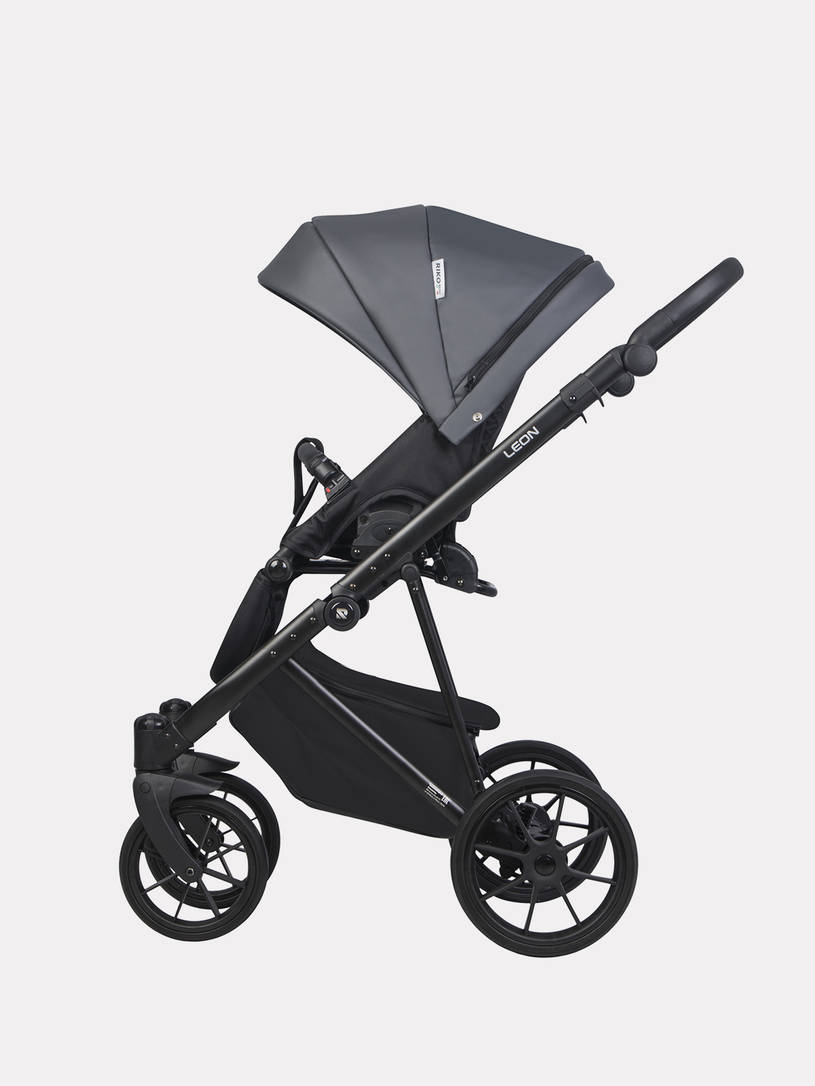 Коляска 2 в 1 Riko Basic Leon 03 Grafite