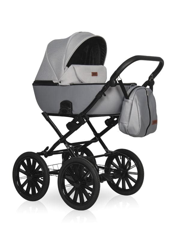 Коляска 2 в 1 Riko Basic Ozon Shine Prestige 03 серый