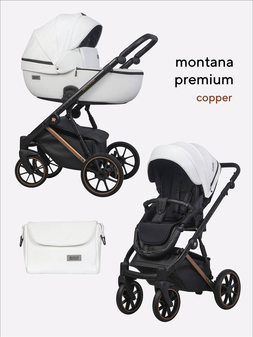 Коляска 2 в 1 Riko Basic Montana Premium Copper 11