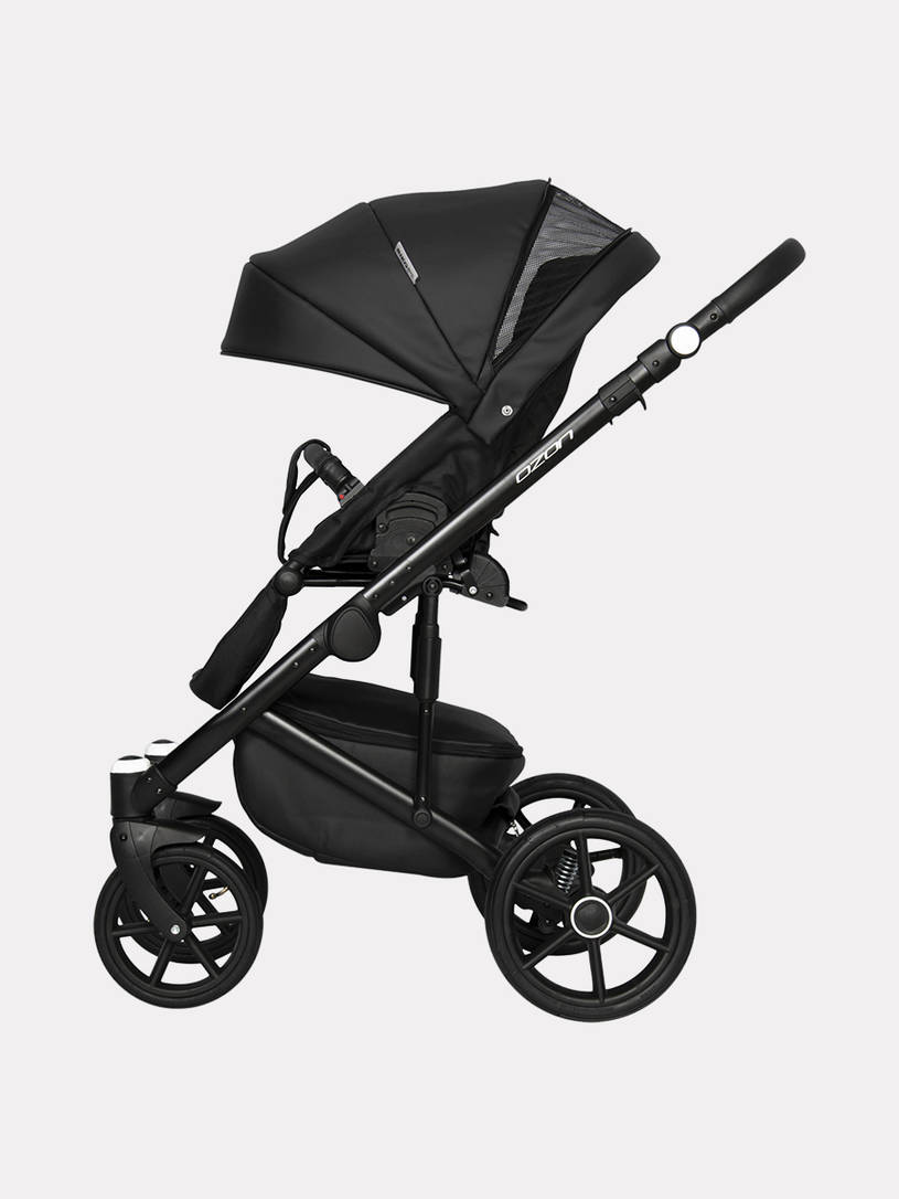 Коляска 2 в 1 Riko Basic Ozon 06 черный