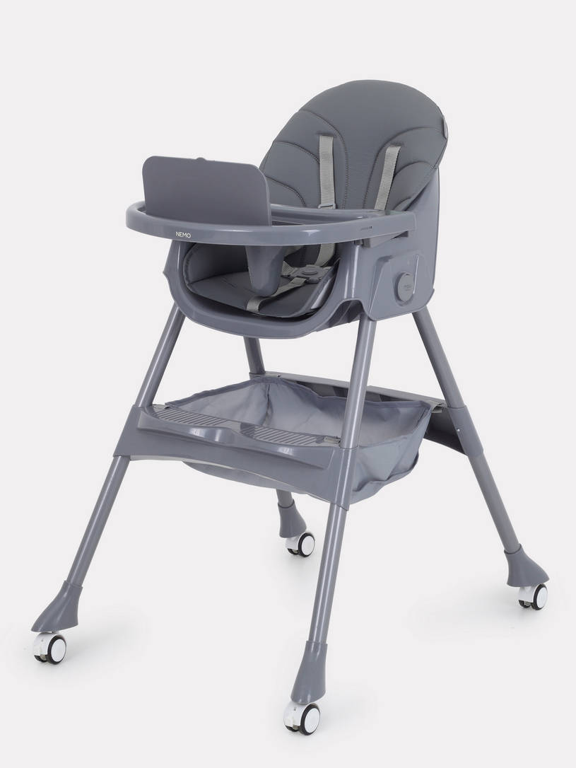 Стульчик для кормления Mowbaby Nemo Graphite