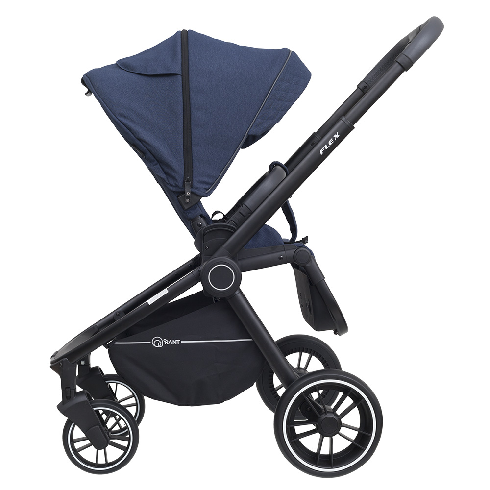 Коляска 3 в 1 Rant Flex Trends Blue jeans синий