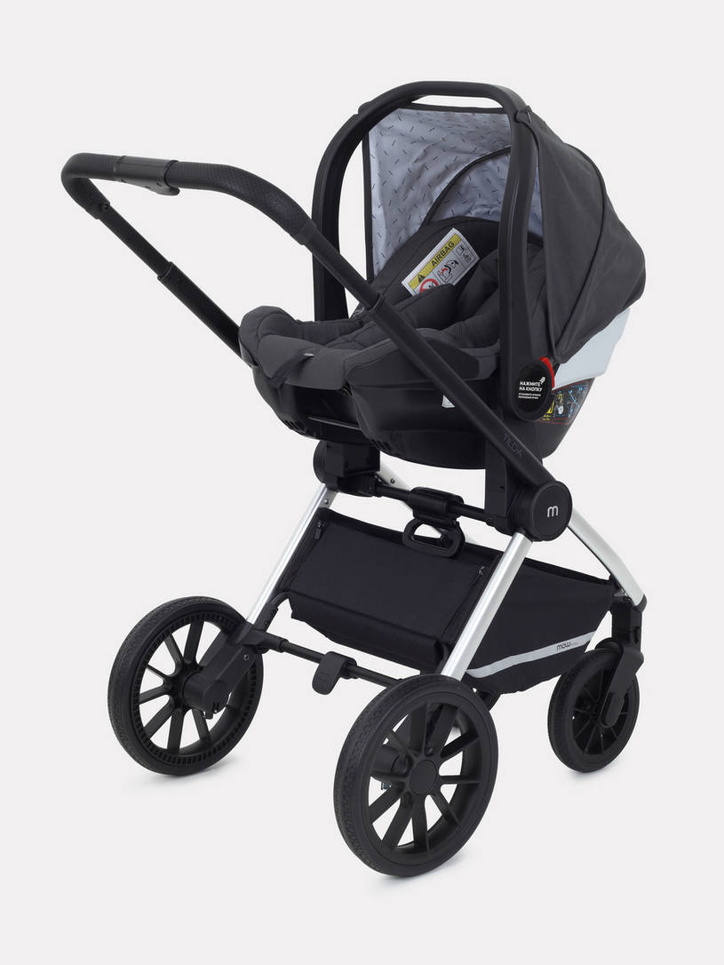 Коляска 3 в 1 Mowbaby Tilda Carbon