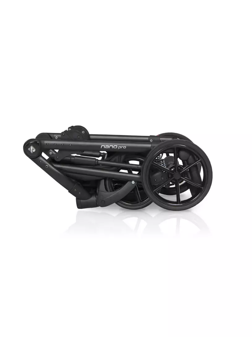 Коляска 3 в 1 Riko Nano Pro 02 onyx