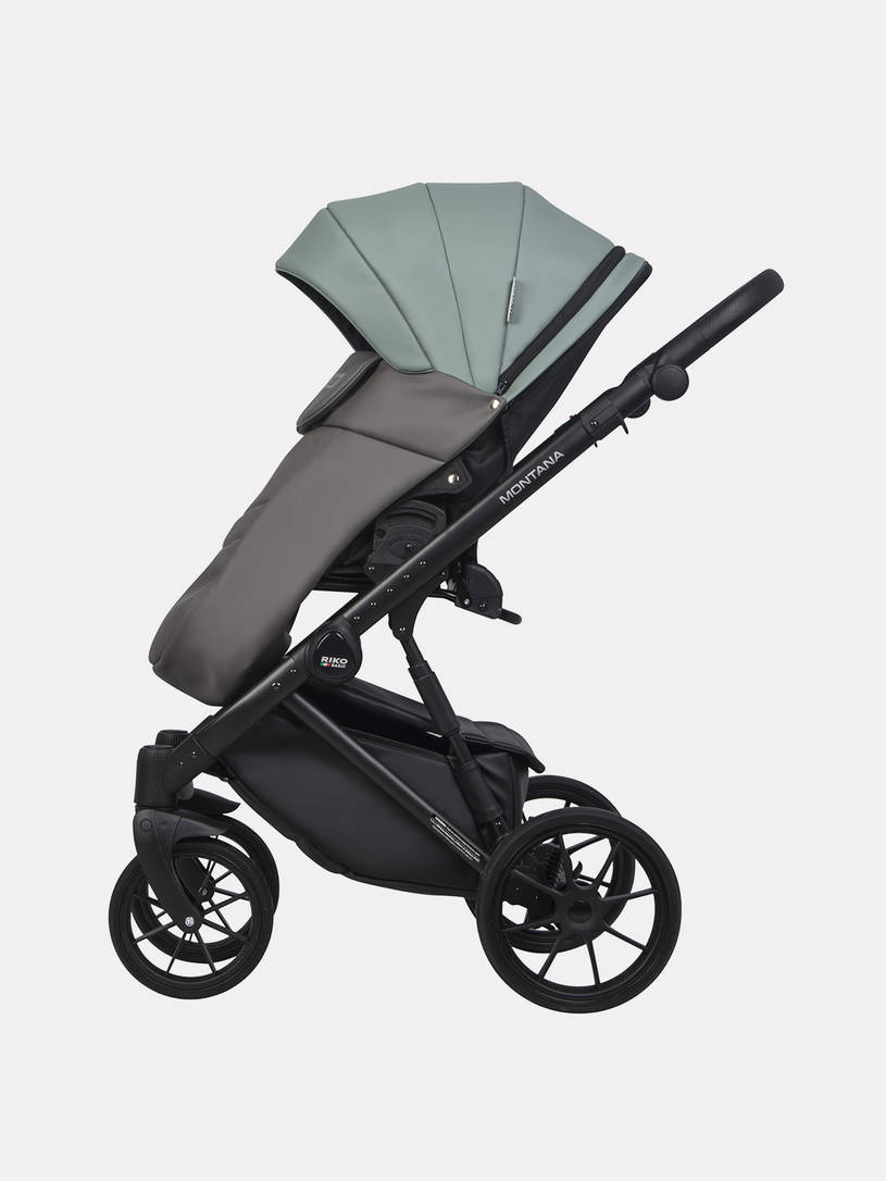 Коляска 2 в 1 Riko Basic Montana Ecco 30 Green-Grey