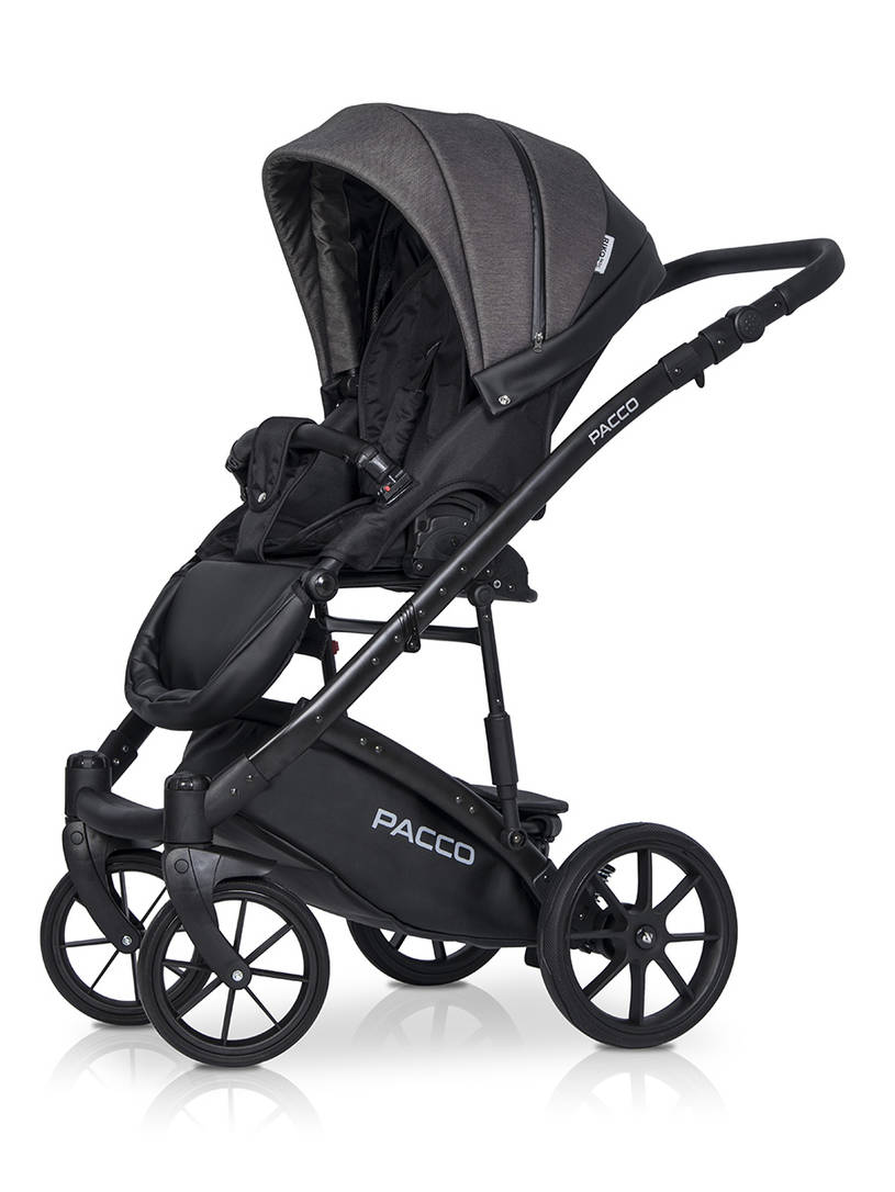 Коляска 2 в 1 RIKO BASIC PACCO 04 Carbon