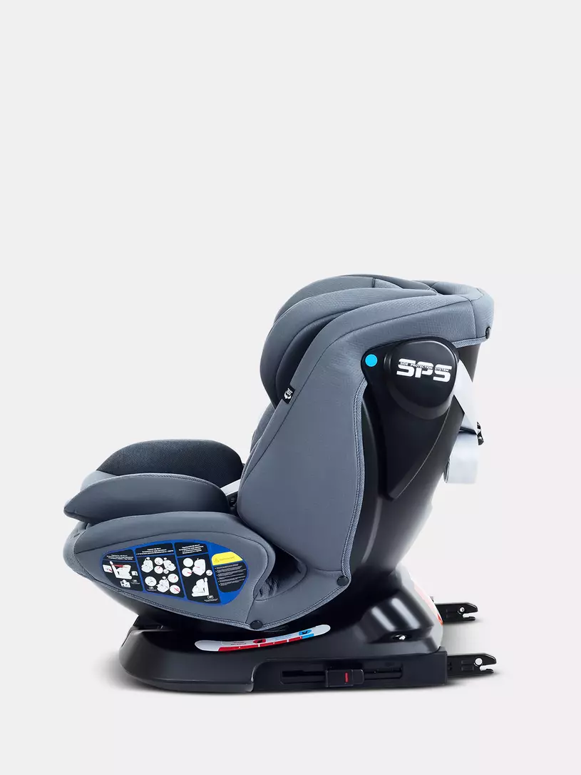 Автокресло Rant Nitro new isofix группа 0/1/2/3 (0-36 кг) Grey