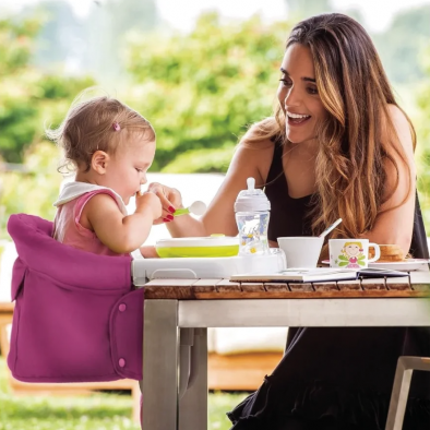 Подвесной стульчик для кормления FAST FUXIA