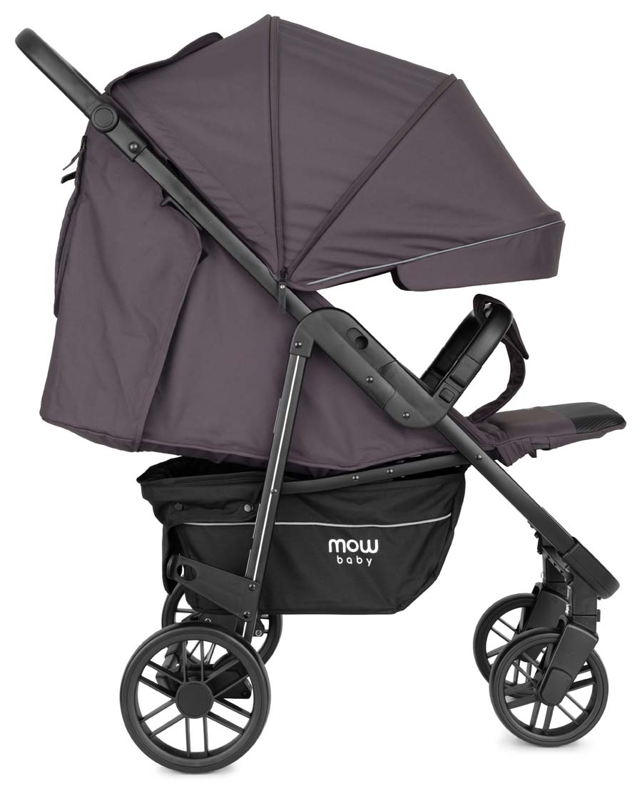 Коляска прогулочная Mowbaby Fast RA081 Carbon. Цвет: Графит