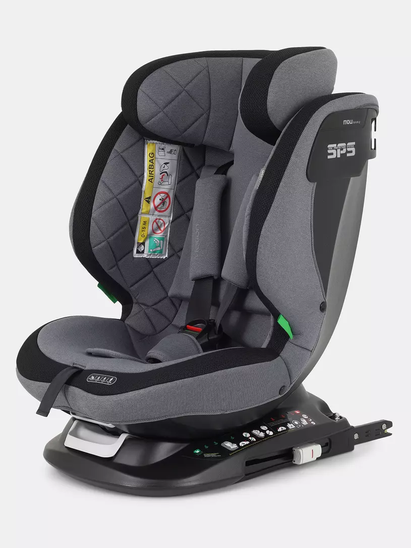 Автокресло Mowbaby Motion isofix (40-150 см) Grey