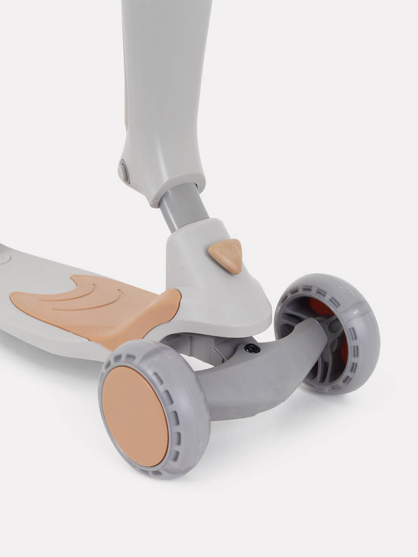 Cамокат 3-х колесный Rant Rider Plus beige