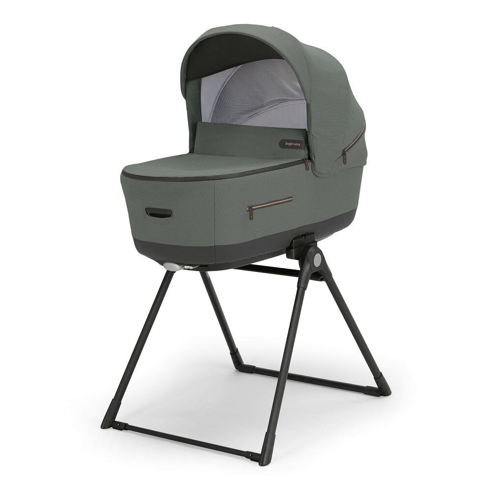 Коляска 3 в 1 i-Size Inglesina Aptica XT New с подставкой под люльку Standup, Taiga Green