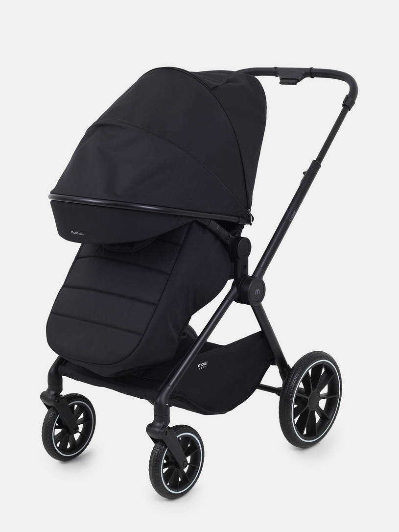 Коляска 3 в 1 Mowbaby Amber Black