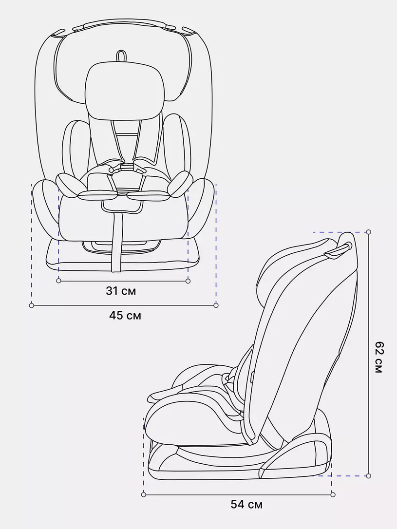 Автокресло Rant Basic Unity 0/1/2/3 (0-36 кг) Mint
