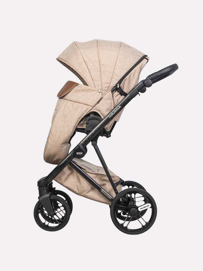 Коляска 2 в 1 Riko Basic Havana 04 коричневый