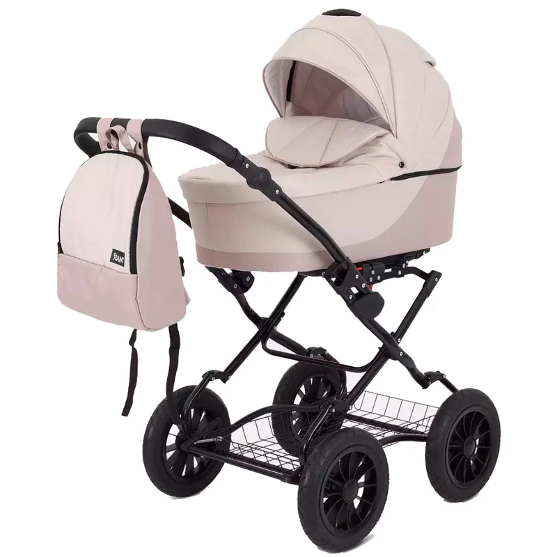 Коляска 2 в 1 Rant Siena Classic 2024 03 светло-бежевый