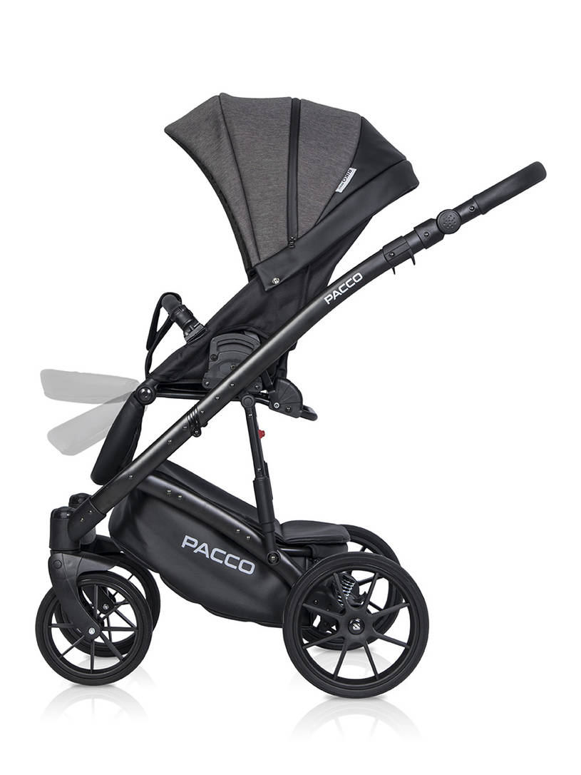 Коляска 2 в 1 RIKO BASIC PACCO 04 Carbon