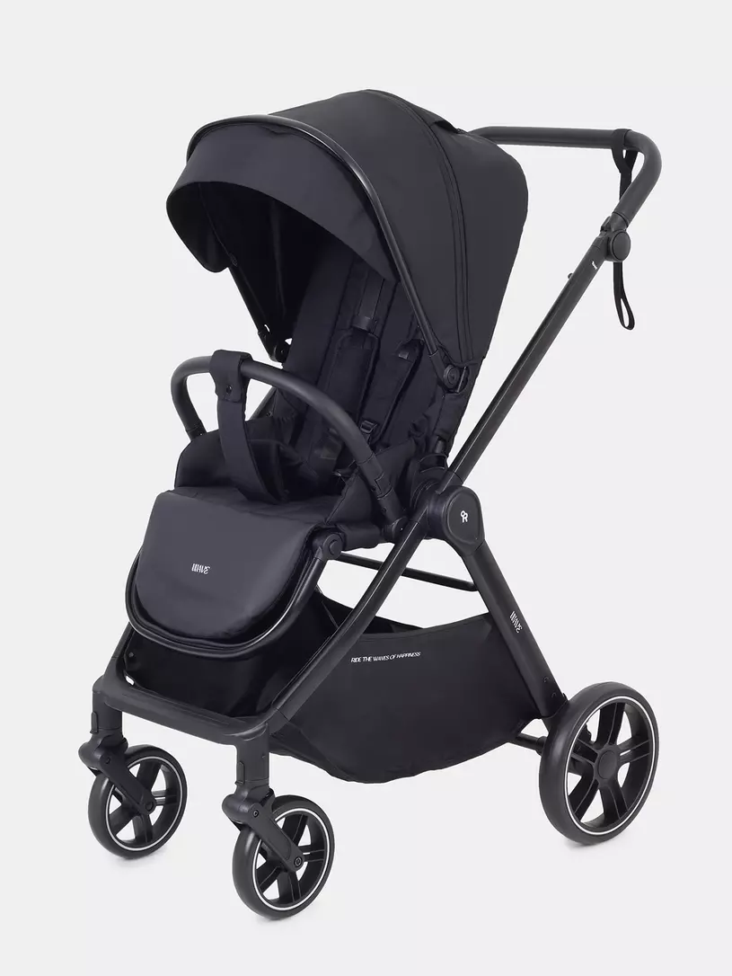 Коляска 3 в 1 Rant Basic Wave Black