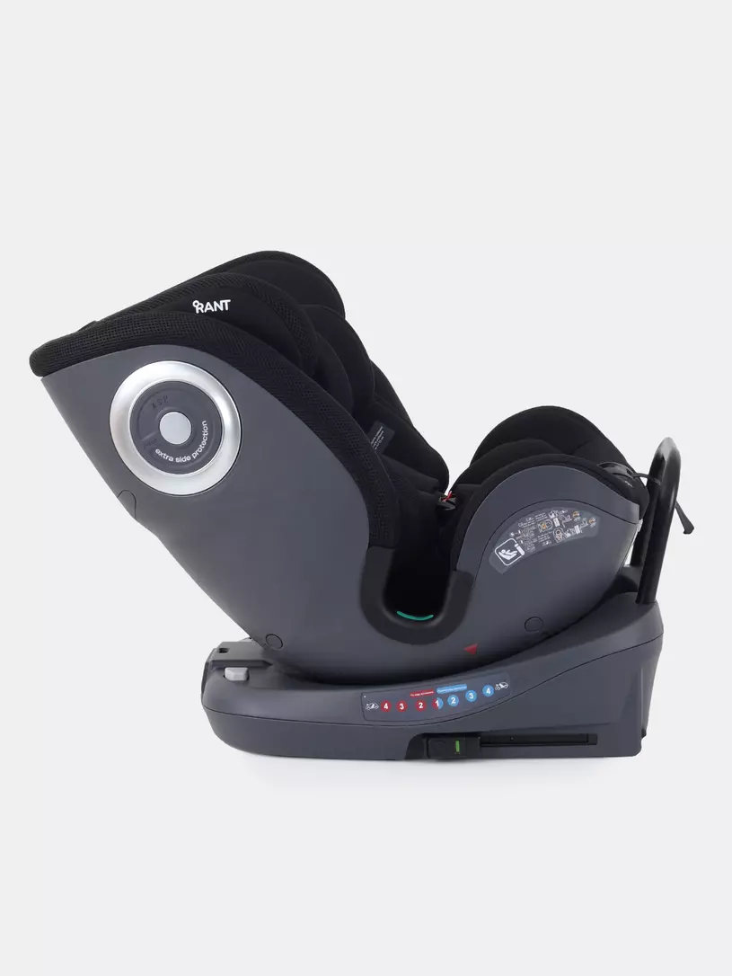 Автокресло Rant MultiFix группа 0/1/2/3 (0-36 кг), black