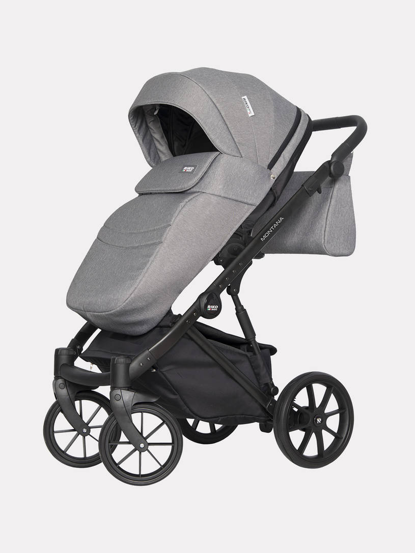 Коляска 2 в 1 Riko Basic Montana 04 графит