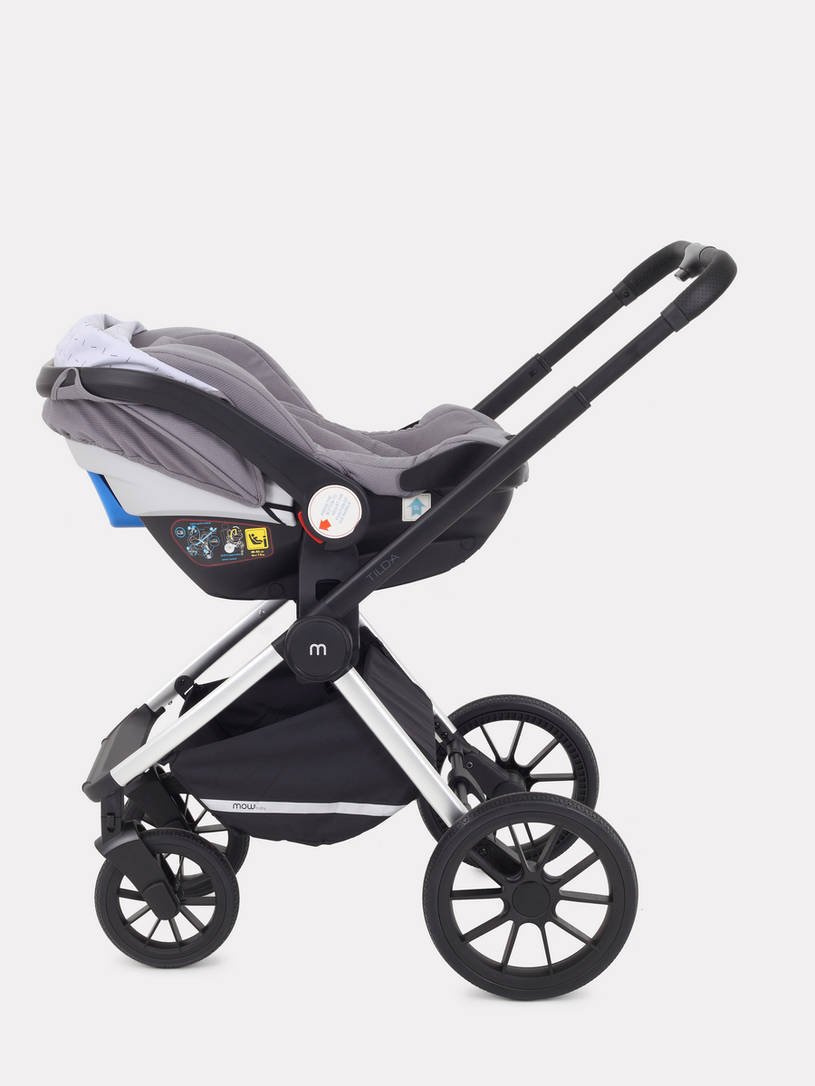 Коляска 3 в 1 Mowbaby Tilda Grey