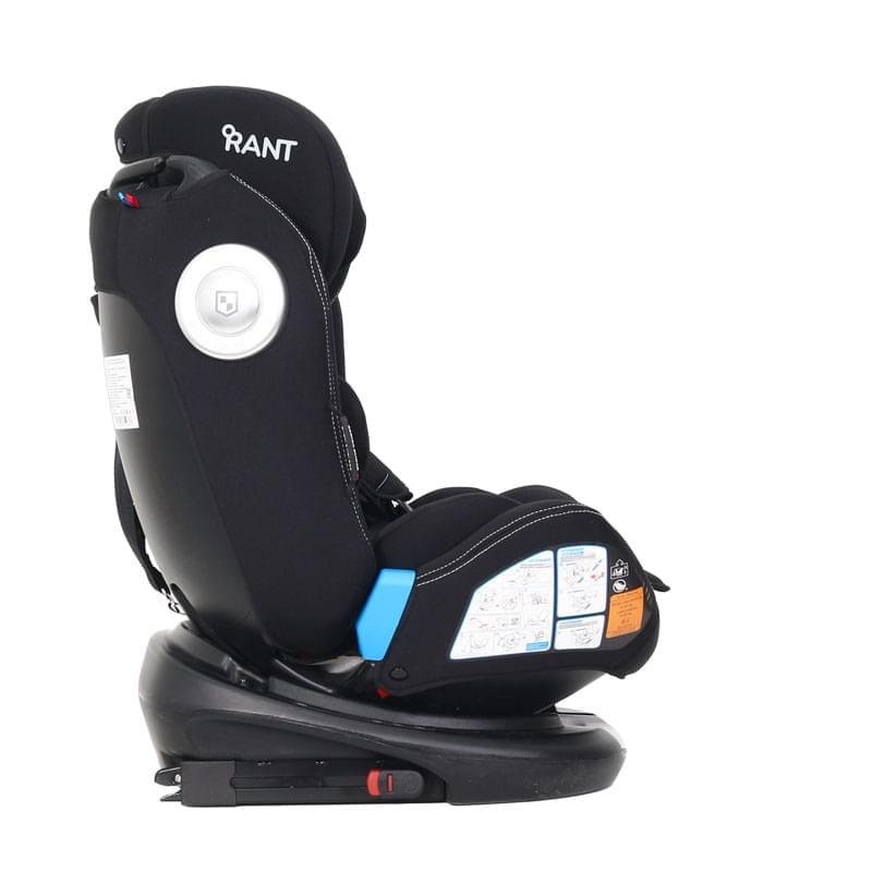 Автокресло Rant GT isofix Top Tether группа 0-1-2-3 (0-36 кг), цвет: черный