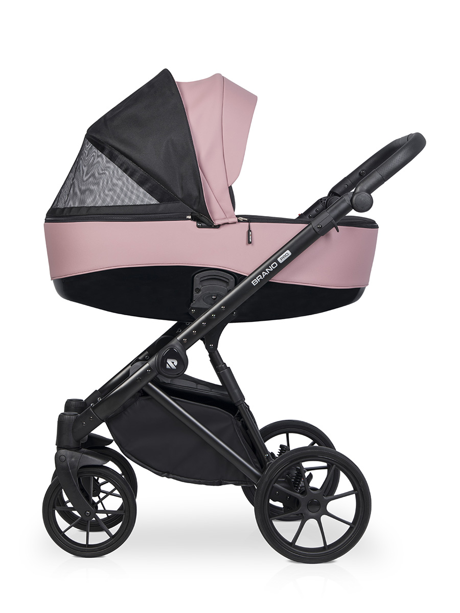 Коляска 3 в 1 Riko Brano Pro,  03 Energy pink