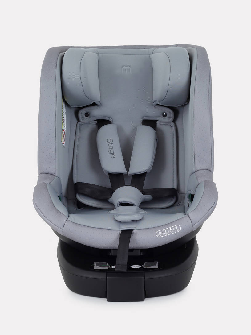 Автокресло Mowbaby Stage isofix (40-150 см) 0-36 кг Grey