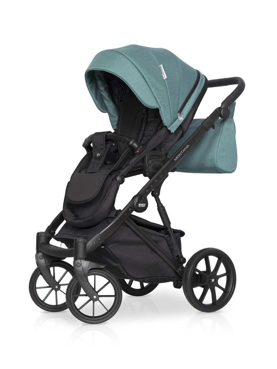 Коляска 3 в 1 Riko Basic Montana 06 зеленый