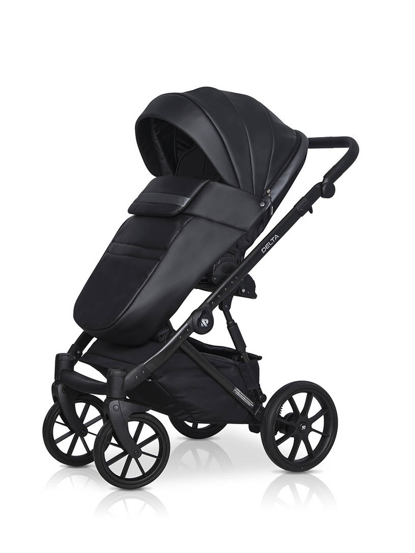 Коляска 2 в 1 RIKO BASIC DELTA ECCO 15 Black