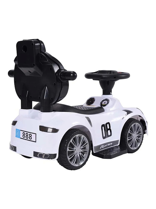 Детская каталка Sevillababy Racer 3 в 1 с ручкой 8189 white/белый