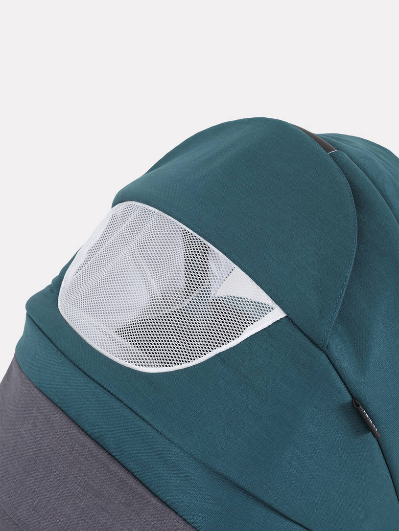 Коляска Rant Siena 2024 04 серый - темно-бирюзовый