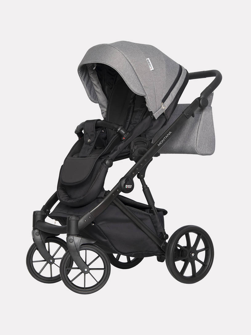 Коляска 2 в 1 Riko Basic Montana 04 графит