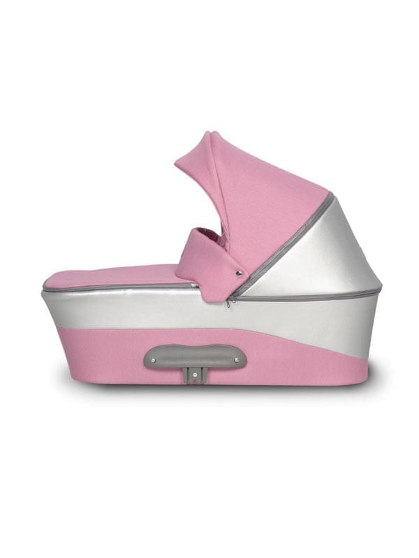 Коляска 2 в 1 Riko Basic Colin 01 серо-розовый