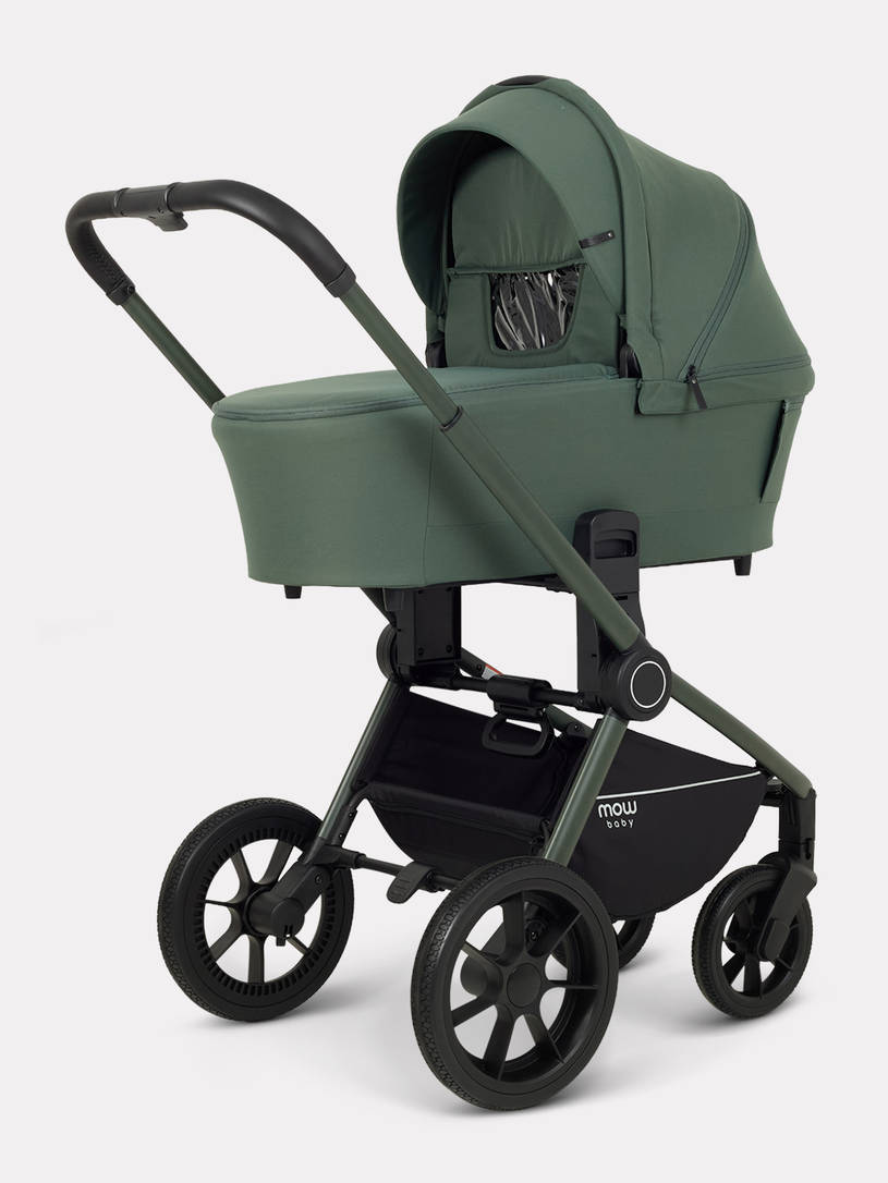 Коляска 3 в 1 Mowbaby Zoom PU Forest green
