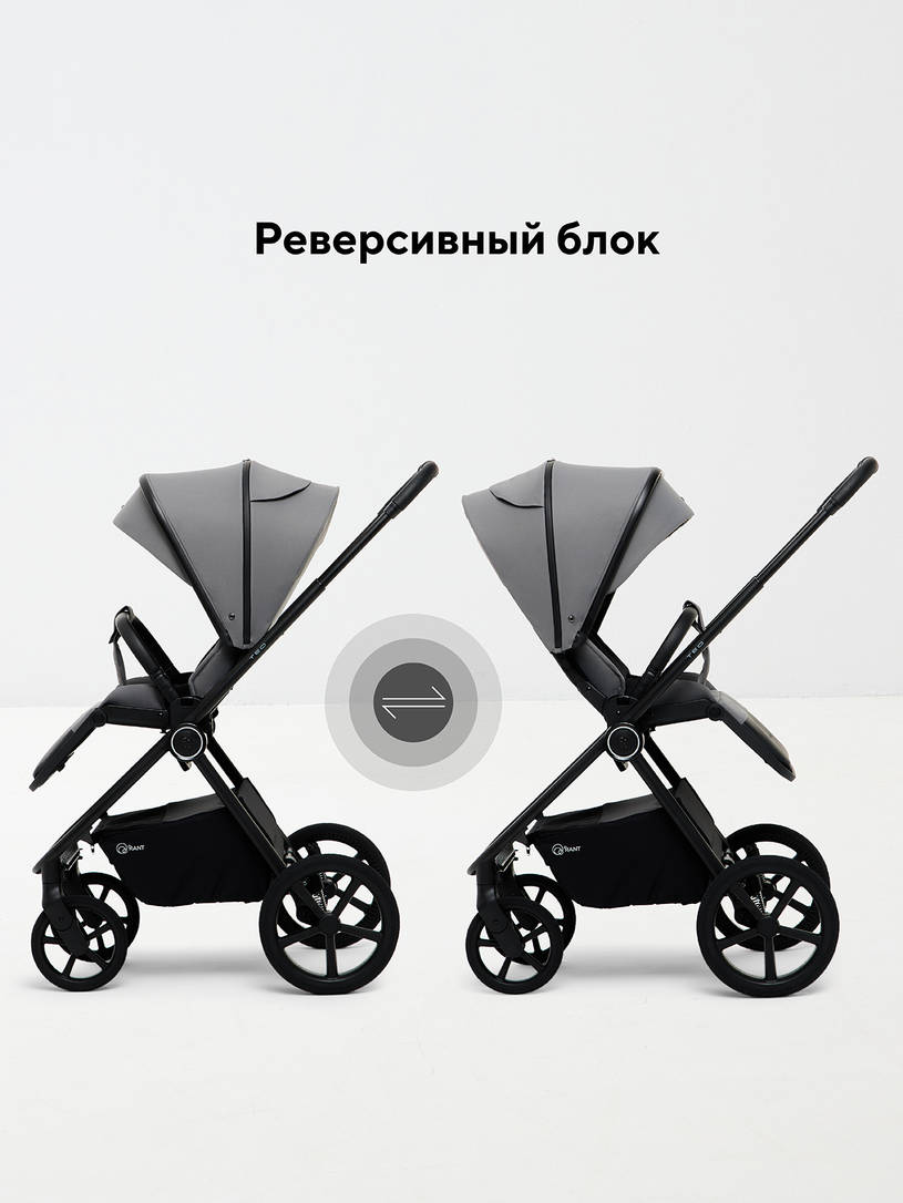 Коляска 2 в 1 Rant Teo Soft Grey