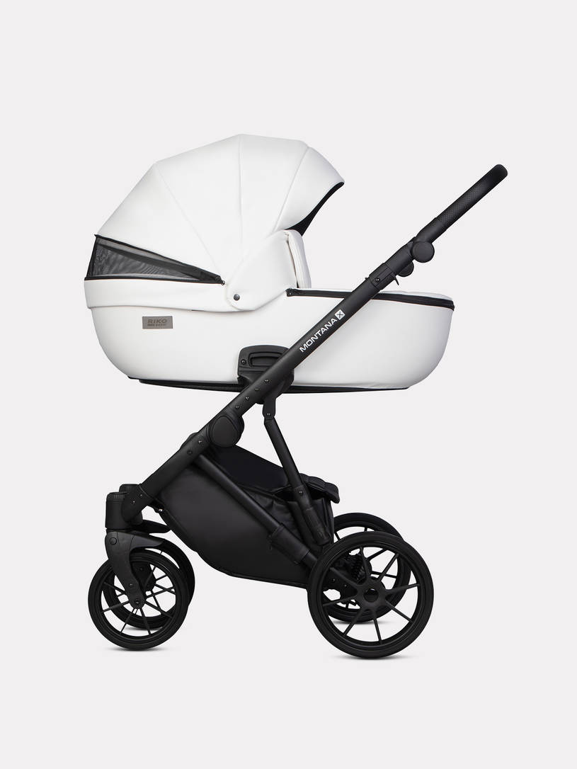 Коляска 2 в 1 Riko Basic Montana Ecco X 11 White