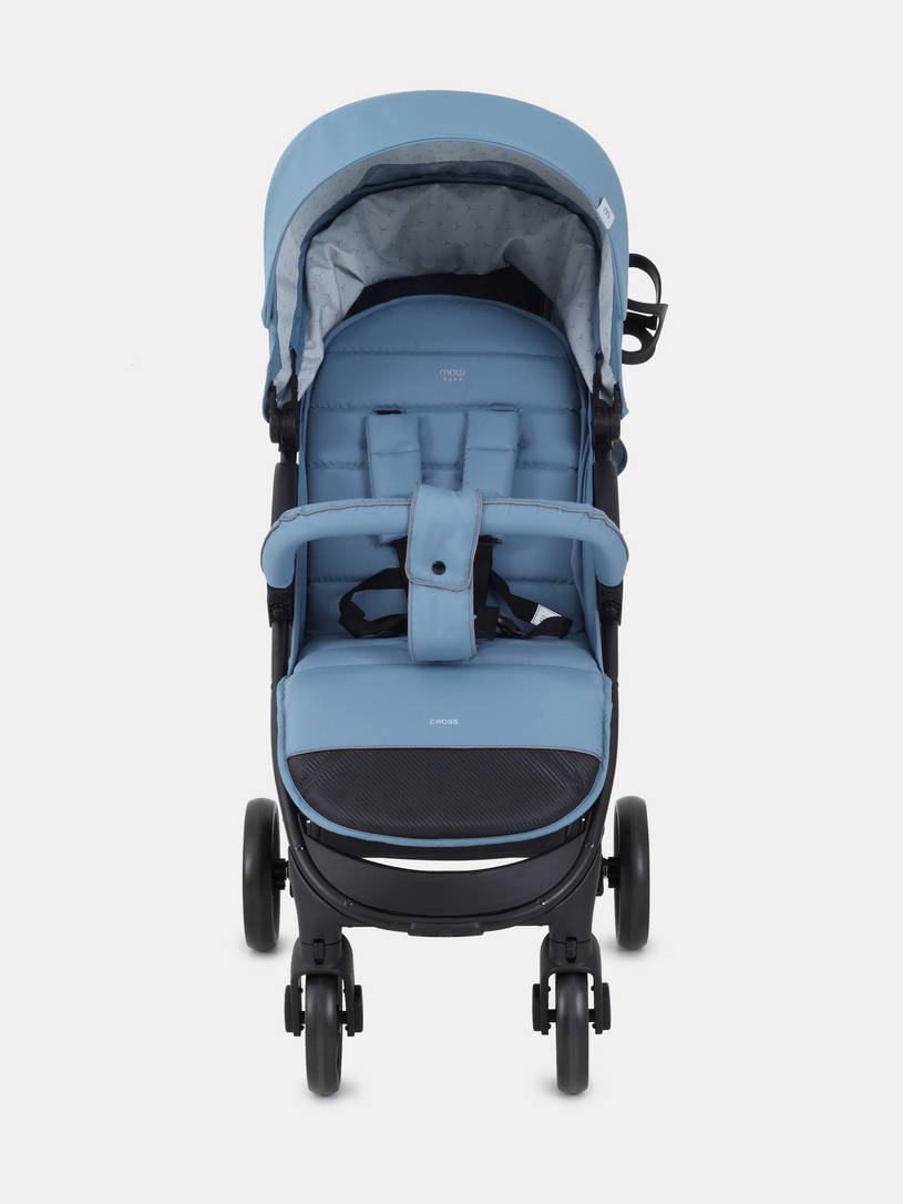 Коляска прогулочная Mowbaby Cross 2024 blue