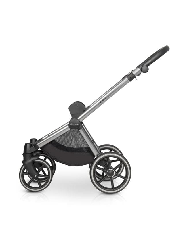 Коляска 3 в 1 Riko Qubus 01 серый