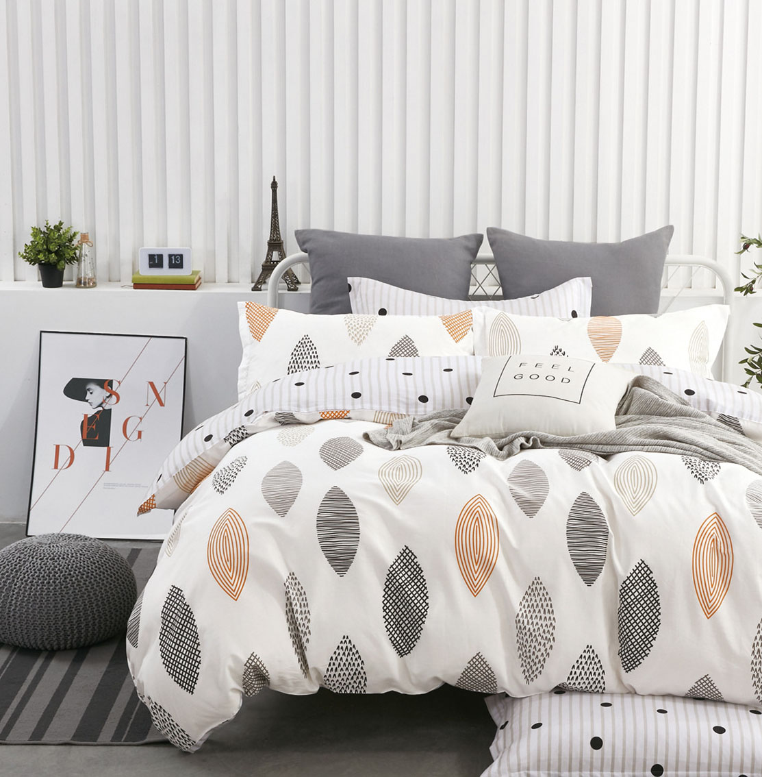 Twill евро 2 наволочки в ПВХ TPIG3-915 КОД1171