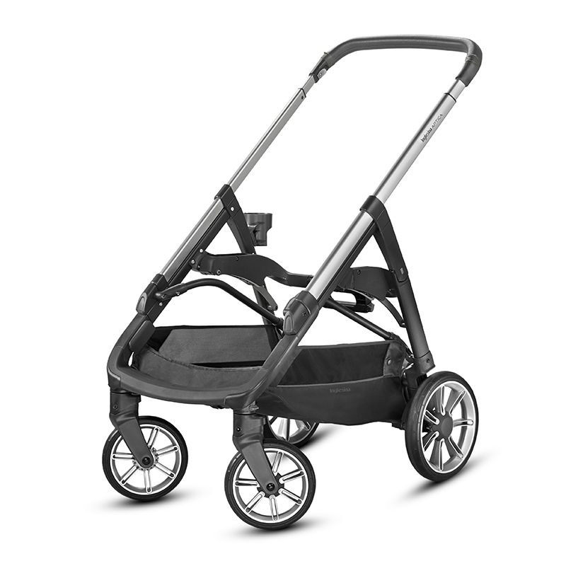 Коляска 2 в 1 Inglesina Aptica New с подставкой под люльку Stand Up, Satin Grey