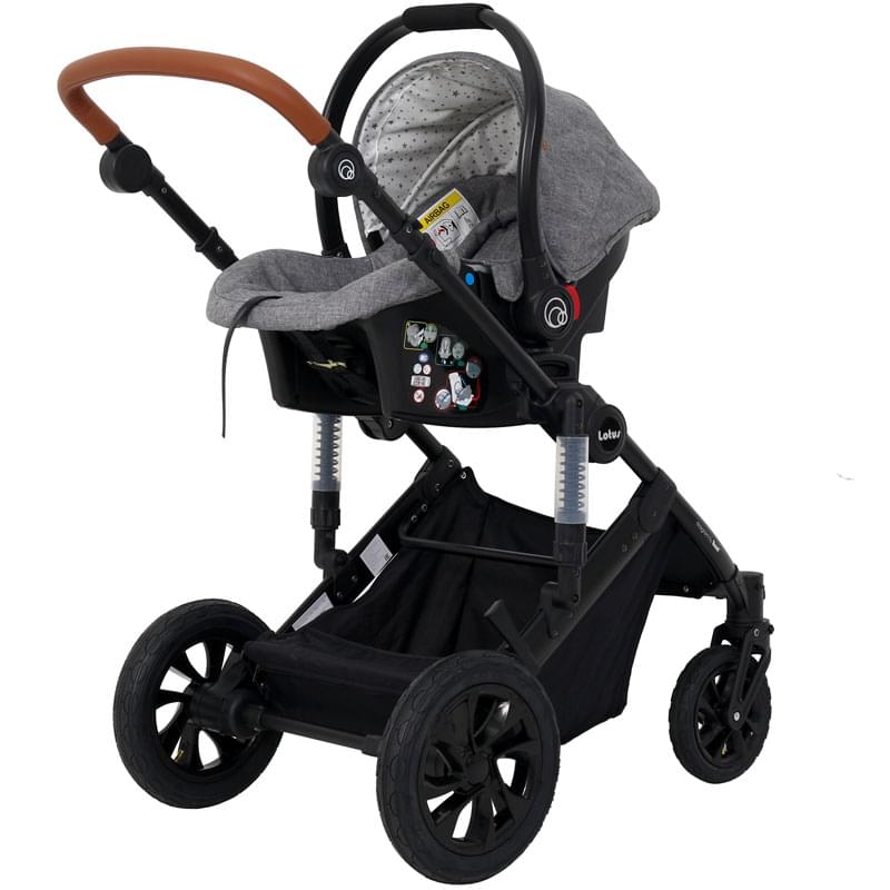 Коляска Rant Lotus 3 в 1 серый