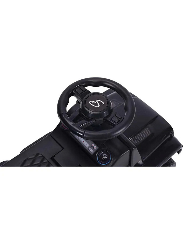 Детская каталка Sevillababy Police 3 в 1 с ручкой BC219 black/черный