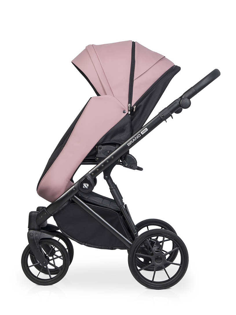 Коляска 2 в 1 Riko Brano Pro Energy pink