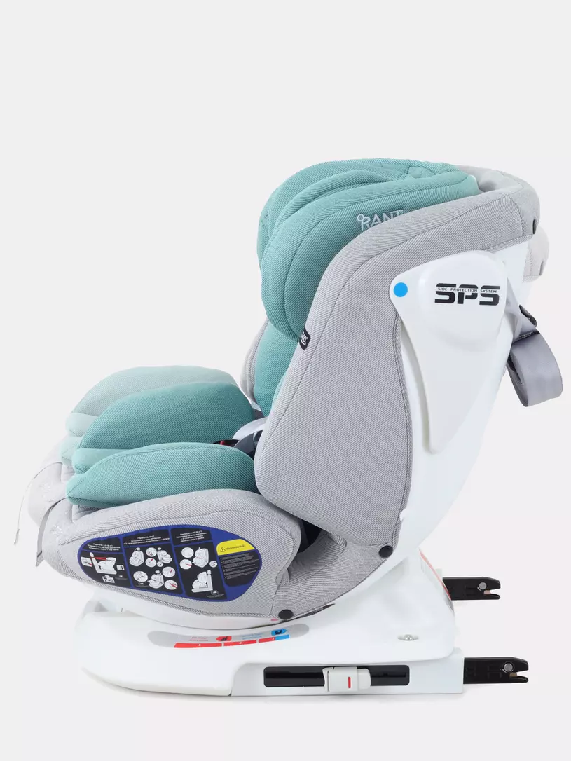 Автокресло Rant Nitro 0/1/2/3 (0-36 кг) Grey/Mint
