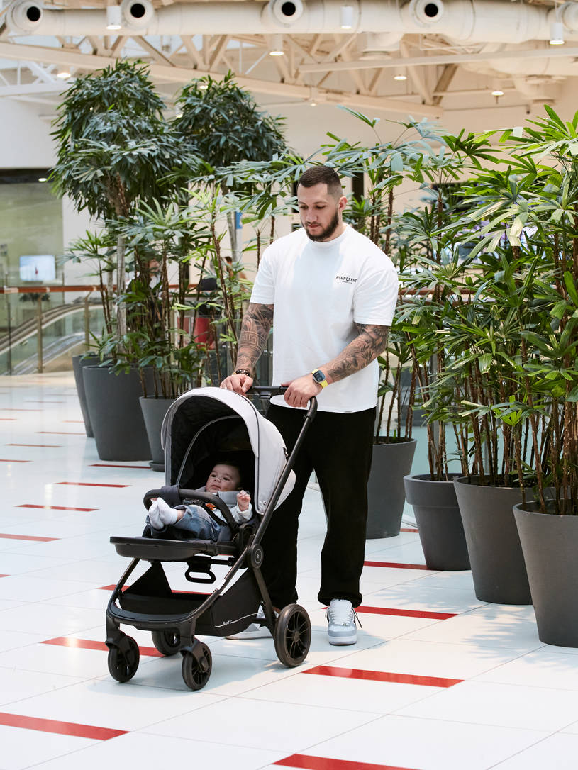 Коляска 3 в 1 Rant Basic Energy Grey