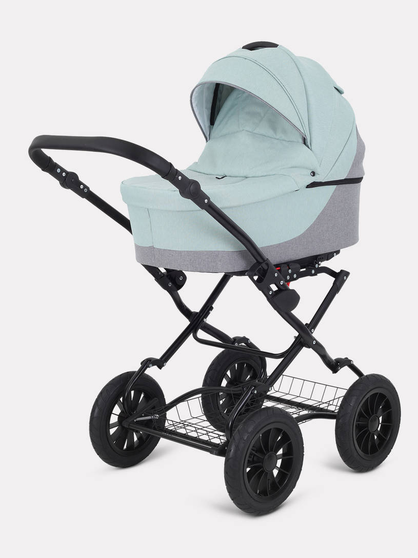Коляска 2 в 1 Rant Siena Classic 2024 10 серый-ментоловый
